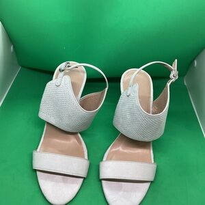 Elegant White Women's Sandals